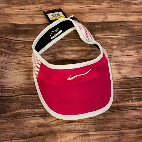 hot pink nike visor